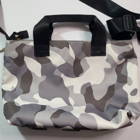 Nautica Satchel Bag Black and White Camo - Picture 6 of 12